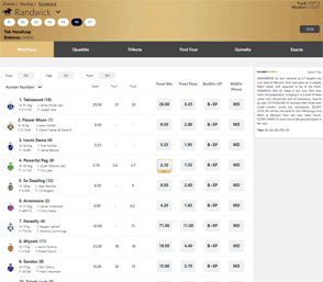 Colossalbet racing menu Colossalbet racing menu
