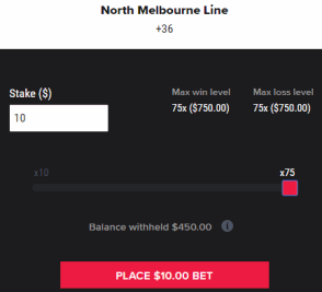 Maximum risk example Maximum risk example